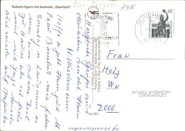 Rottach-Egern Seehotel Überfahrt Fliegeraufnahme – Bild 2