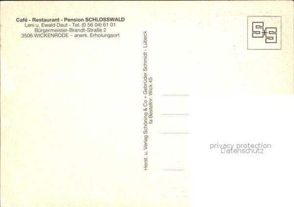 Wickenrode Cafe-Restaurant-Pension Schlosswald – Bild 2