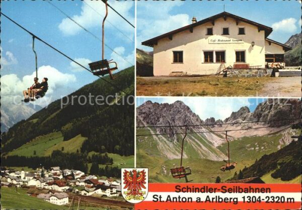 St Anton Arlberg Schindler-Sessellift Cafe-Restaurant Ga