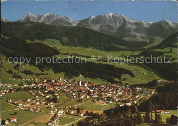Oberstaufen Fliegeraufnahme