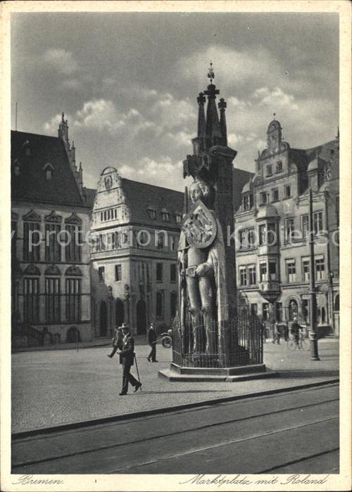 Bremen Marktplatz Roland