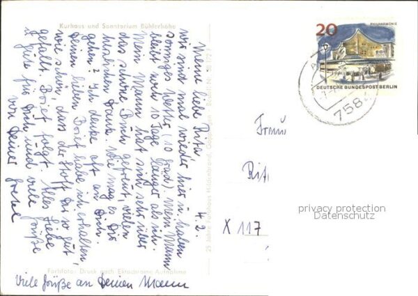 Buehl Baden Kurhaus und Sanatorium Bühlerhöhe – Bild 2