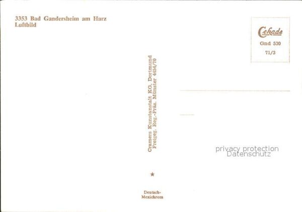 Bad Gandersheim Fliegeraufnahme – Bild 2