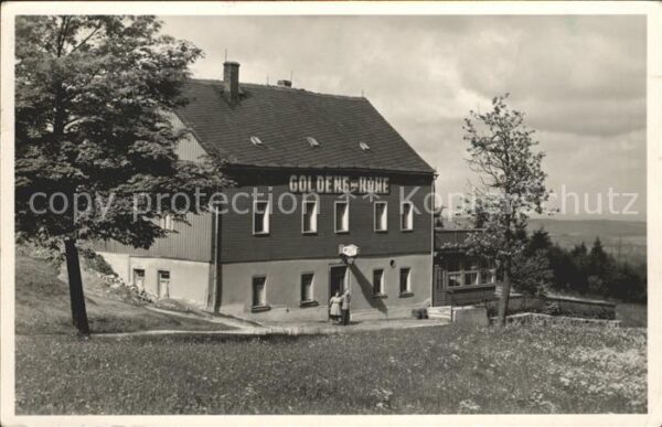 Schoenheide Erzgebirge Gaststätte Goldene Höhe