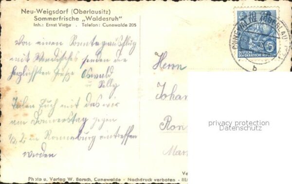 Neu Weigsdorf Sommerfrische Waldesruh – Bild 2