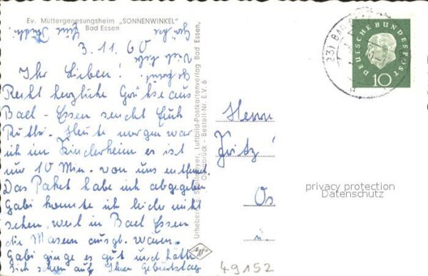 Bad Essen Ev Müttergenesungsheim Sonnenwinkel Fli – Bild 2