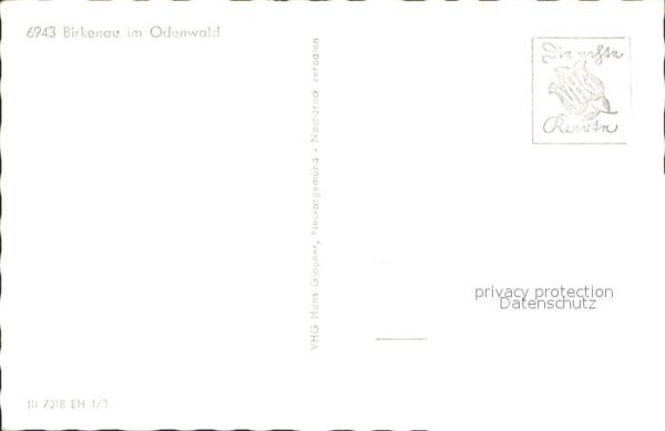 Birkenau Odenwald Ortsansicht – Bild 2