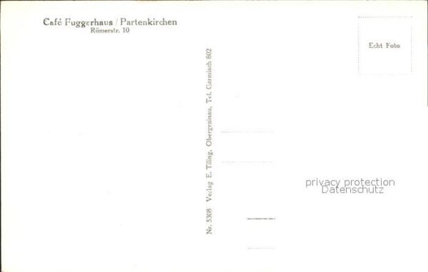 Partenkirchen Cafe Fuggerhaus – Bild 2