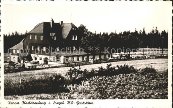 Oberbaerenburg Baerenburg HO Gaststätte und Gasthof Zum Bären