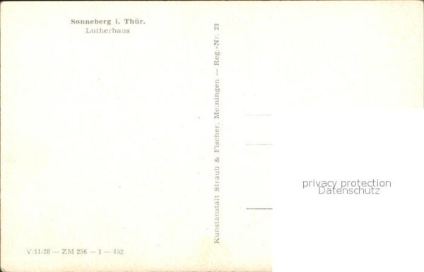 Sonneberg Thueringen Lutherhaus – Bild 2
