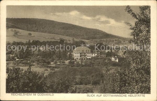 Reichelsheim Odenwald Gottmannsche Heilstätte