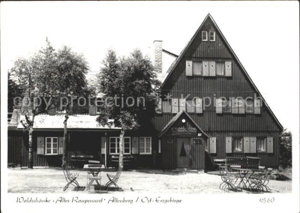 Altenberg Erzgebirge Waldschänke Altes Raupennest