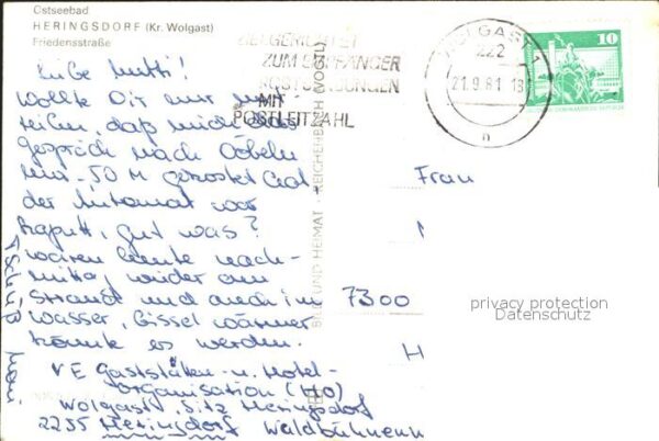 Heringsdorf Ostseebad Usedom Friedensstrase – Bild 2