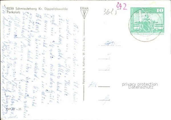 Schmiedeberg  Dippoldiswalde Parkplatz – Bild 2