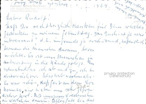 Paderborn Kurheim Schloss Hamborn Fliegeraufnahme – Bild 2