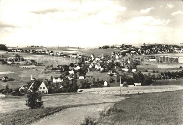 Breitenbrunn Erzgebirge Panorama