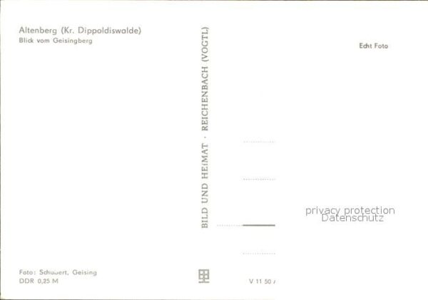 Altenberg Dippoldiswalde Blick vom Geisingberg – Bild 2