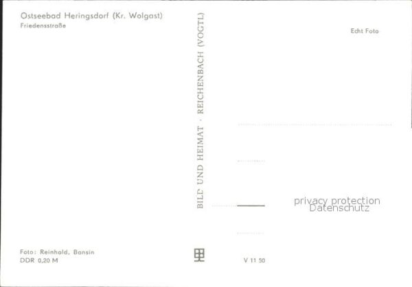 Heringsdorf Ostseebad Usedom Friedensstrasse – Bild 2