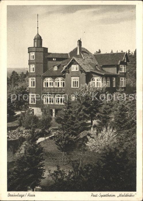 Braunlage Post Sportheim Waldhöhe