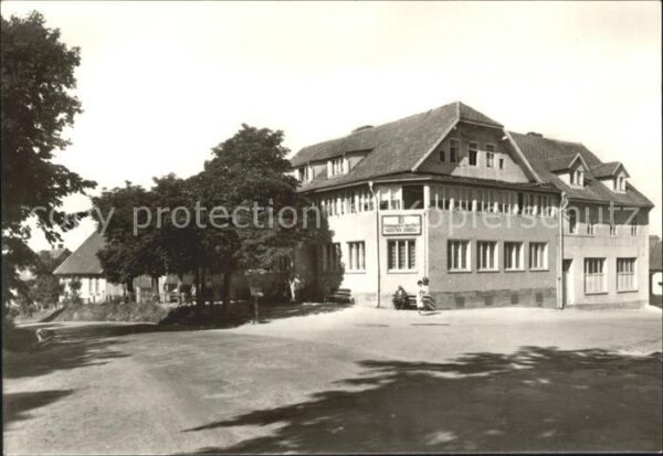 Friedrichsbrunn Harz FDGB Erholungsheim Gustav Zabel