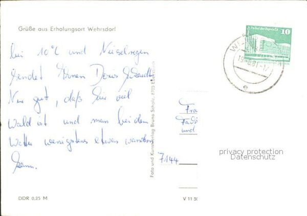 Wehrsdorf Sachsen Ortsansicht – Bild 2