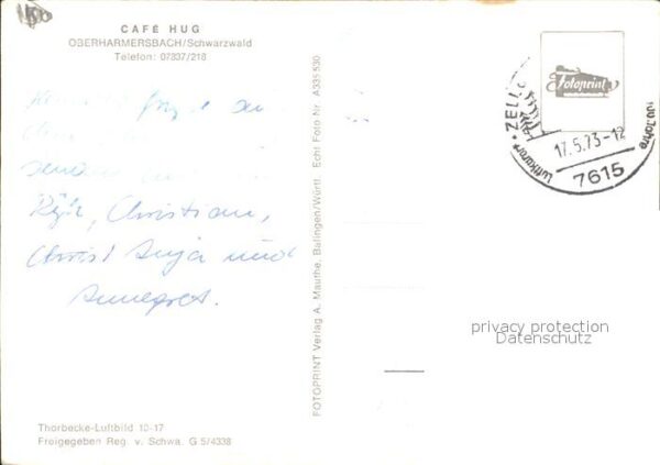 Oberharmersbach Fliegeraufnahme – Bild 2