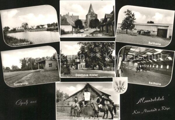 Mandelsloh Franzseebad Kirche Reithalle Sportplatz