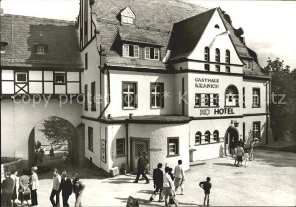 Saalburg Saale HO Gaststätte und Hotel Kranich