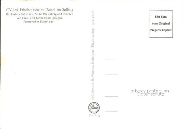 Dassel Solling CVJM Erholungsheim – Bild 2