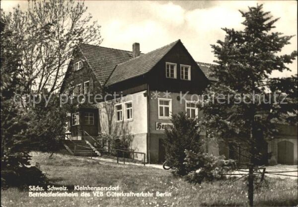 Kleinhennersdorf Betriebsferienhof des VEB Berlin