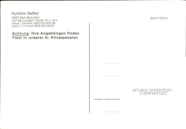 Bad Salzuflen Kurheim Nessler – Bild 2