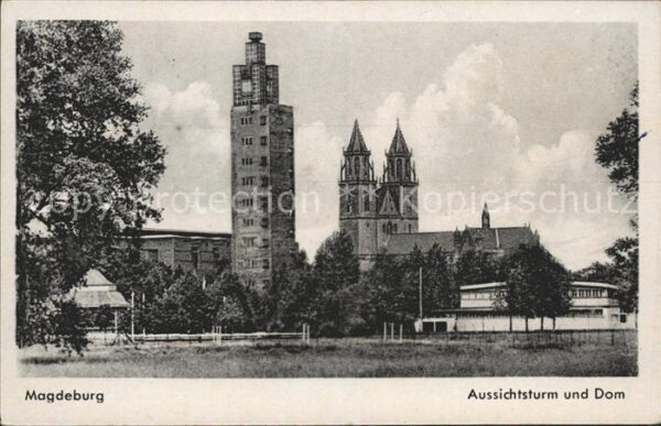 Magdeburg Aussichtsturm Dom