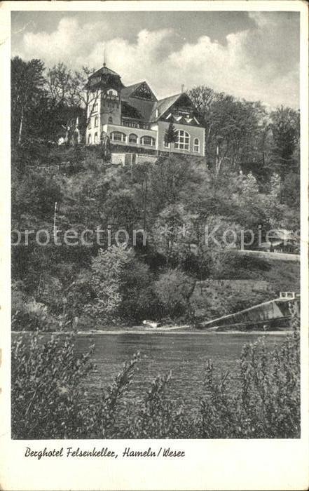 Hameln Weser Berghotel Felsenkeller