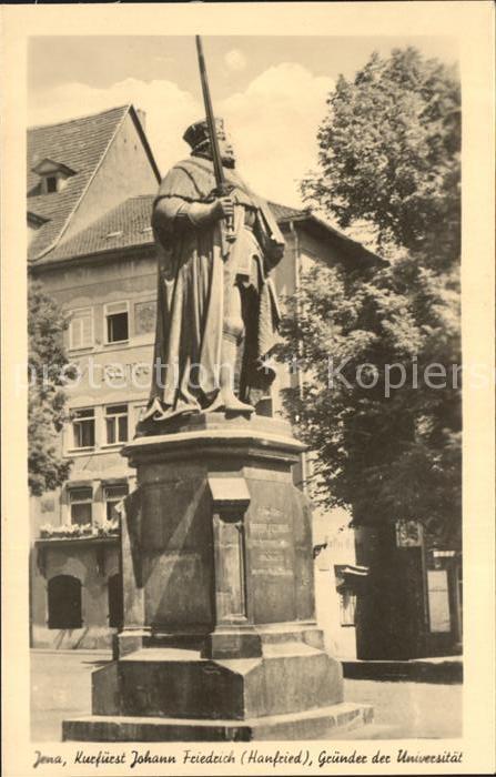 Jena Kurfürst Johann Friedrich