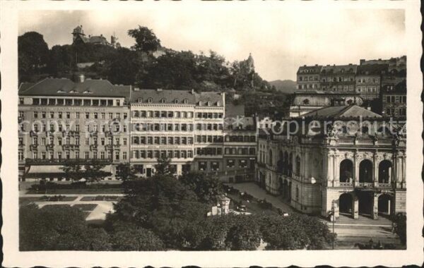 Karlsbad Eger Weltbad A.H. Platz Hotel Loib Hopfensto