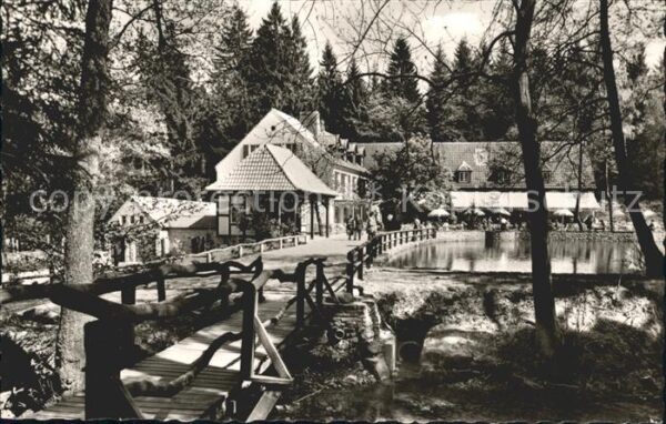Leopoldstal Lippe Waldhotel Pension Silbermühle