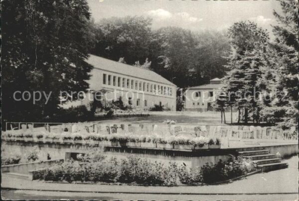 Leichlingen Rheinland Sanatorium Roderbirken Badehaus Terrass