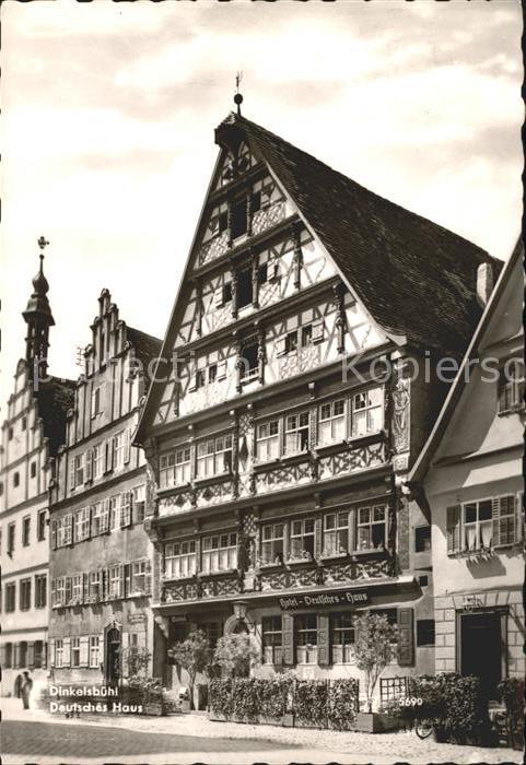 Dinkelsbuehl Deutsches Haus