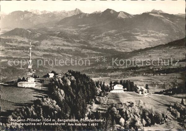 Pfaender Bergstation Pfänderhotel Pfänderspitze