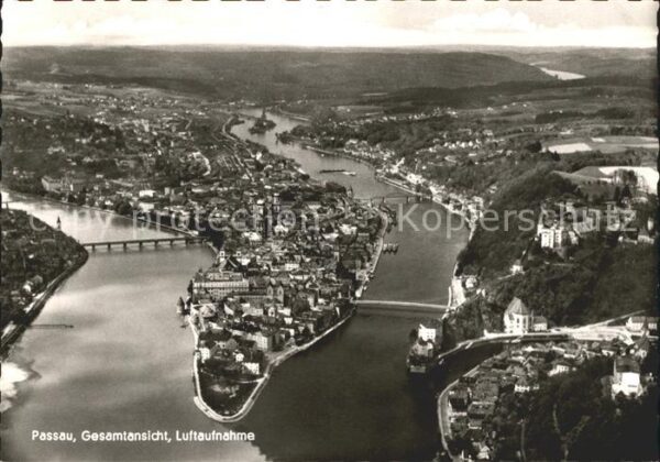 Passau Fliegeraufnahme