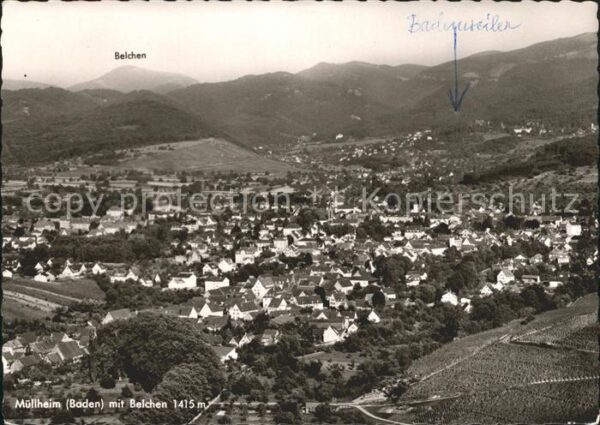 Muellheim Baden Belchen