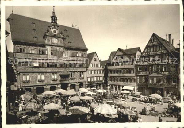 Tuebingen Marktplatz
