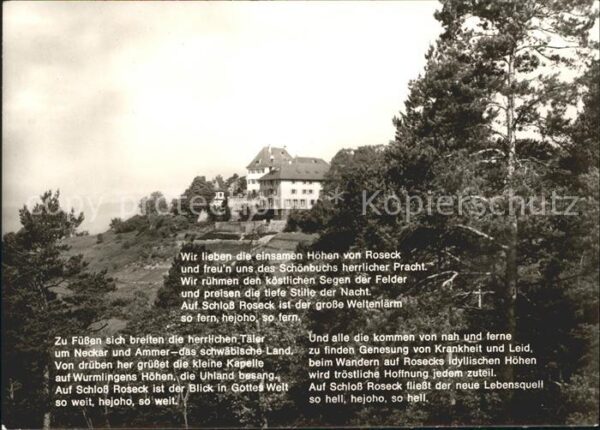 Unterjesingen Genesungsheim Schloss Roseck