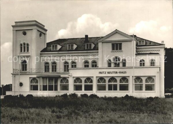 Kuehlungsborn Ostseebad Hotel Erholungsheim Fritz Reuter Haus