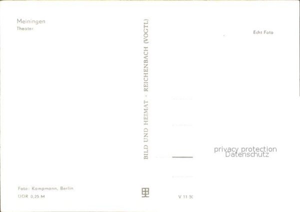 Meiningen Thueringen Theater – Bild 2