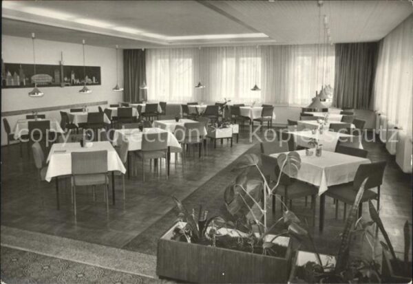 Plau See FDGB Erholungsheim Emil Otto Cafe