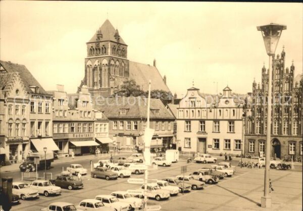 Greifswald Mecklenburg Vorpommern Platz der Freundschaft