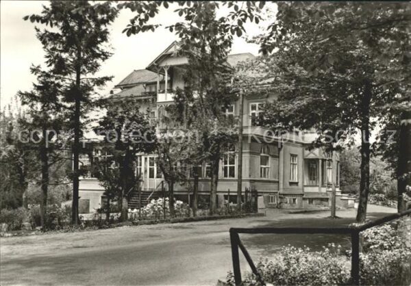 Schnepfenthal Evangelische Erholungsheim Haus Waldbli