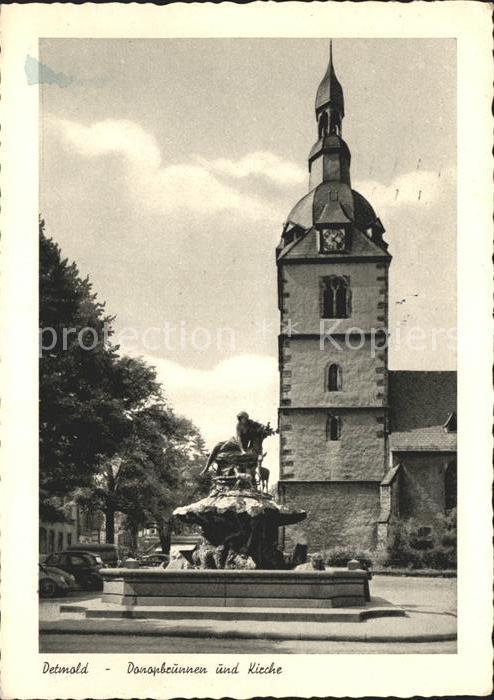 Detmold Donopbrunnen Kirche
