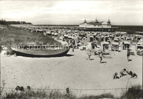 Ahlbeck Ostseebad Seebrücke Strand